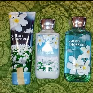 Bath & Body Works Cotton Blossom Set